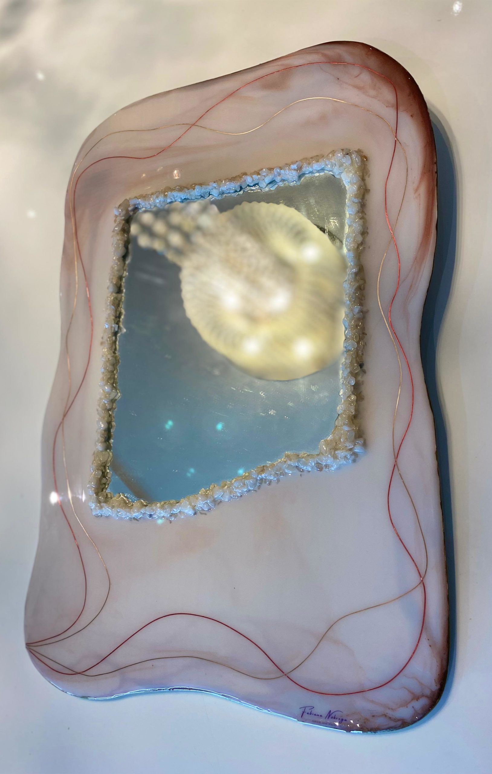 ESPELHO ROMANCE 50x32CM